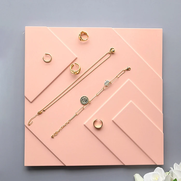 O&M Display Design Jewelry Tray Jewelry Display Tray Gypsum Jewelry Tray