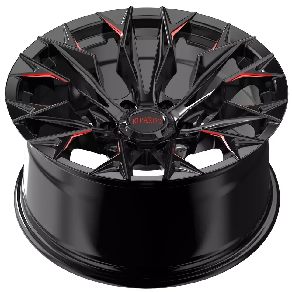 Kipardo new design 17x9 5X127 6x114.3 offset -12 to 0 6x139.7 17inch offroad wheels