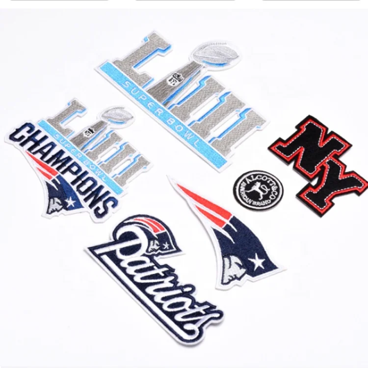 Высококачественные тканевые нашивки для одежды, персонализированные аксессуары для одежды «сделай сам», нашивки с индивидуальной вышивкой