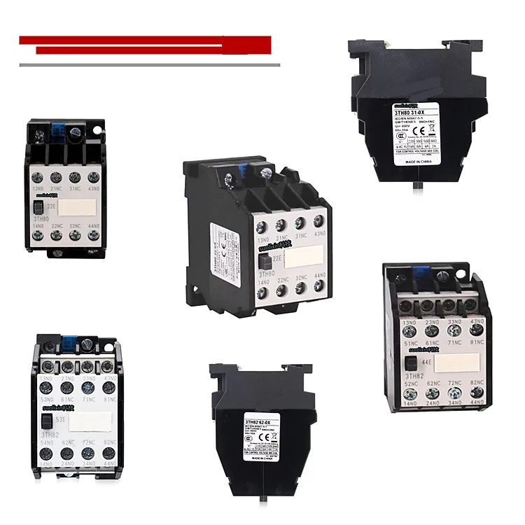 NEW Contact intermediate contactor relay AC36V 3TH80-22E 3TH80-31E 3TH80-13 3TH80-40E 3TH80 Silver contact for low voltage appliance