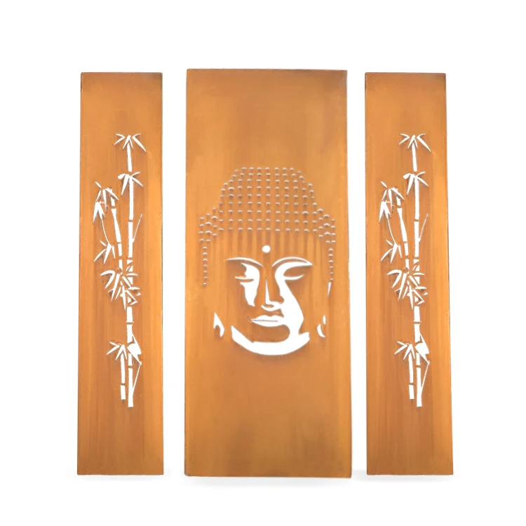 Decorative Perforated Sheet Metal Corten Steel Screen Panels