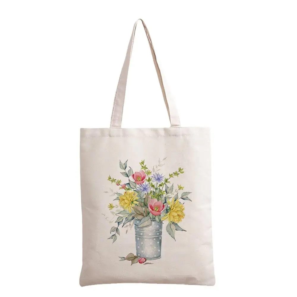 Custom Coloured Colored Neon Blue Orange Yellow Pink A4 Newspaper Book Promotional Shopping Tote Bag