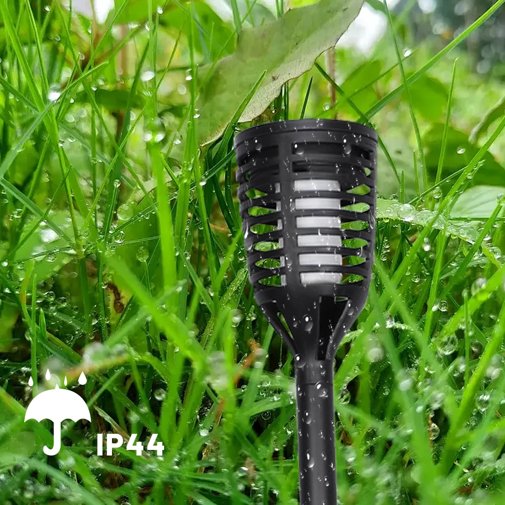 NHWS высокое качество CE ROHS уличный водонепроницаемый IP44 6 шт. пламя SMD солнечный свет для