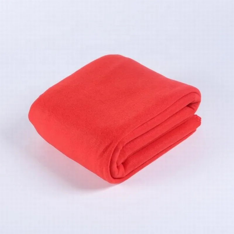 Cheap wholesale throw blanket custom promotion polar fleece blankets in bulk for home and travel