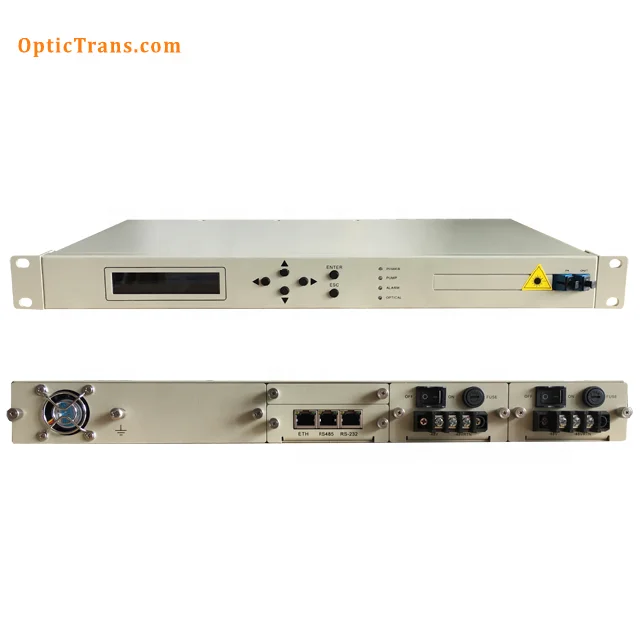 Spectrum flat EDFA for DWDM system (OPA-1240)
