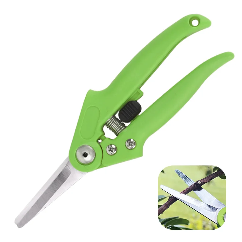 Perfectly Cutting High Carbon Steel Pruning Shears Rust-proof Cutting Shrubs Herbs Vegetables Fruit Trees Pruning Shears