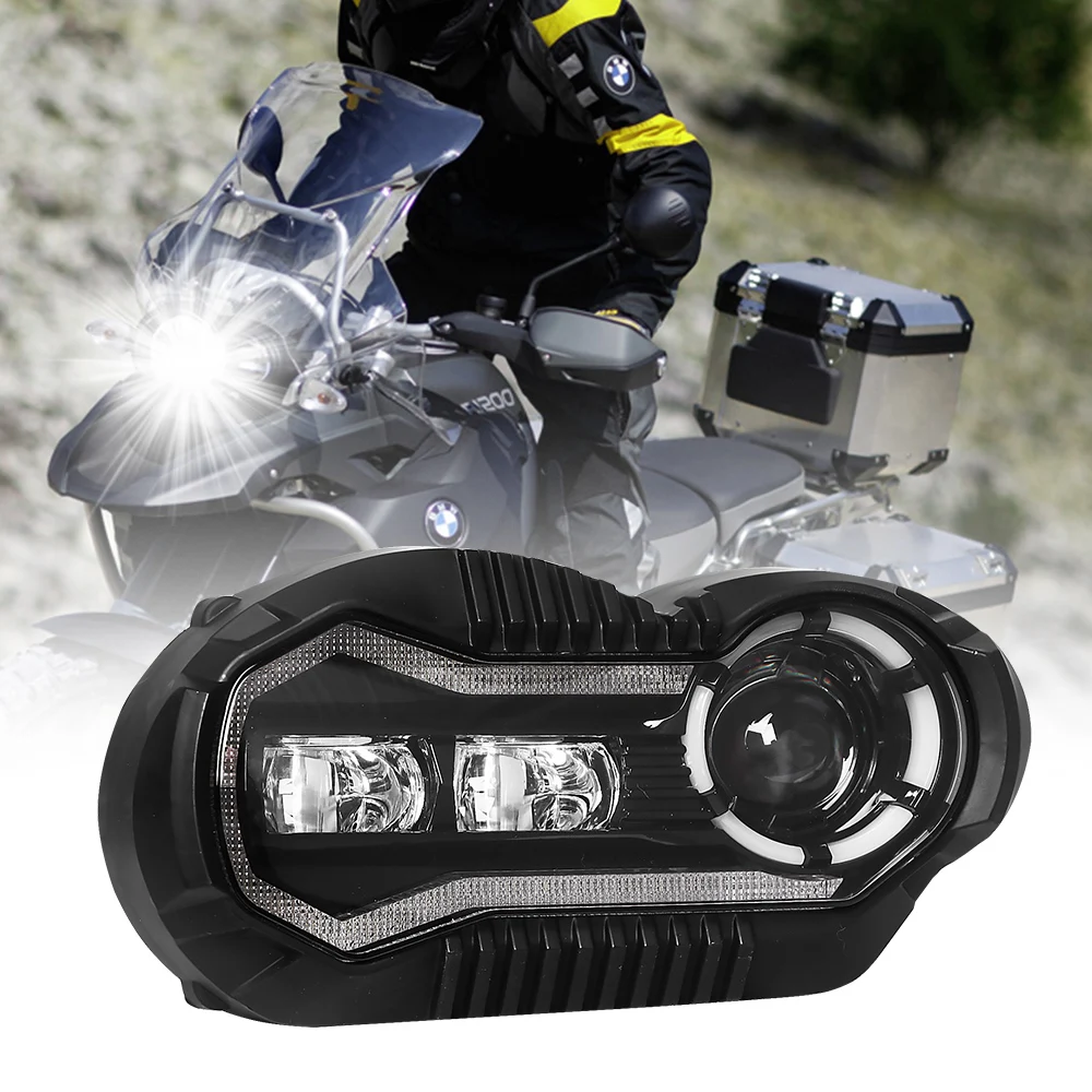 E9-Mark Farol De Led Motorcycle Led Headlight R1200Gs For Bmw 2005-2012 R1200Gs / 2006-2013 R1200Gs Adventure