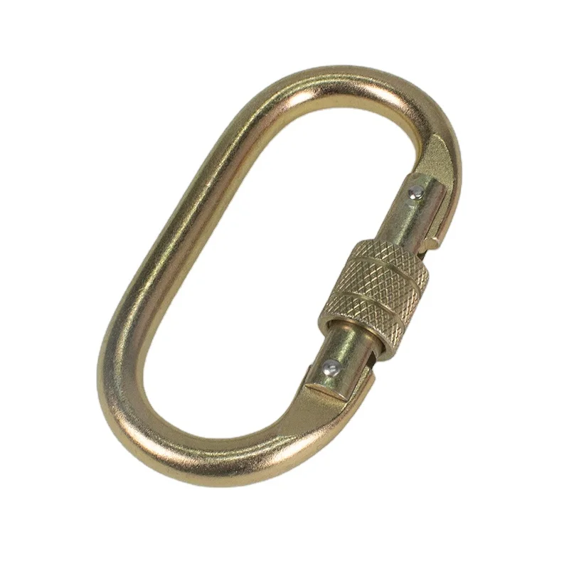 
Custom 23KN Safety Carabiner Hook Small Camping Cold Formed Steel Carabiner 