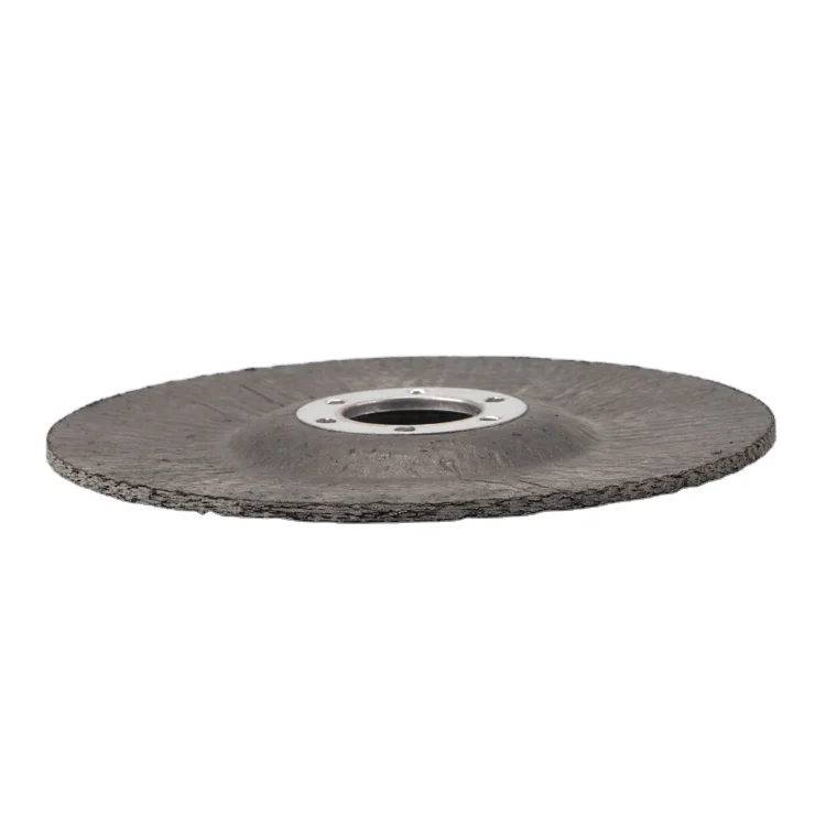 Abrasive Flap Disc Abrasive Pad Silicon Carbide with Fiberglass Backing Pad, Type29 100grit Black CN;ZHE