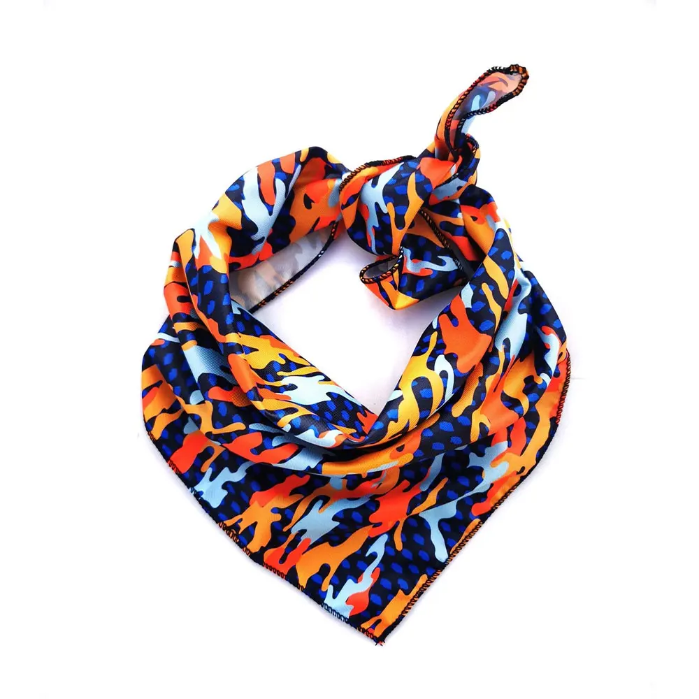 Large Pet Scarf Pet Bandana For Dog Cotton Plaid Washable bow Ties Collar Cat Dog Scarf Accessories