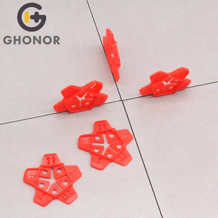 Cheap Adjustable Tile Leveling System Flat Clips Spacers Flooring Wedge Plastic Mold Self Ceramic Porcelain Wall Trims Laminte