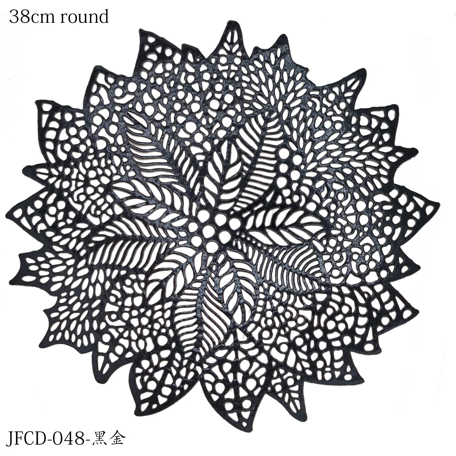 Dinning Table Placemat, Hollow Flower Table Mat Cup Plate Pad Coaster Anti-Skid