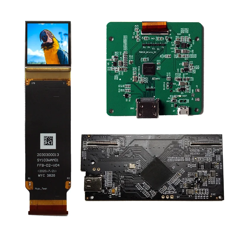 SeeYA China si -oled product 1.03 inch 2560x2560 emissive LVDS microdisplay with driver for ar vr glasses simulator equipment