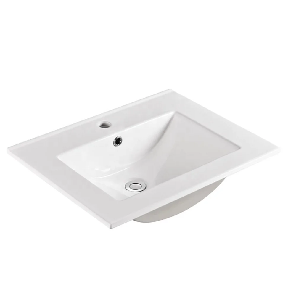 Hot sale China bathroom ceramic sanitary ware cabinet basin