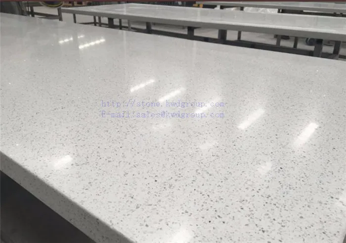 Pure white artificial quartz slabs, calacatta quartz stone