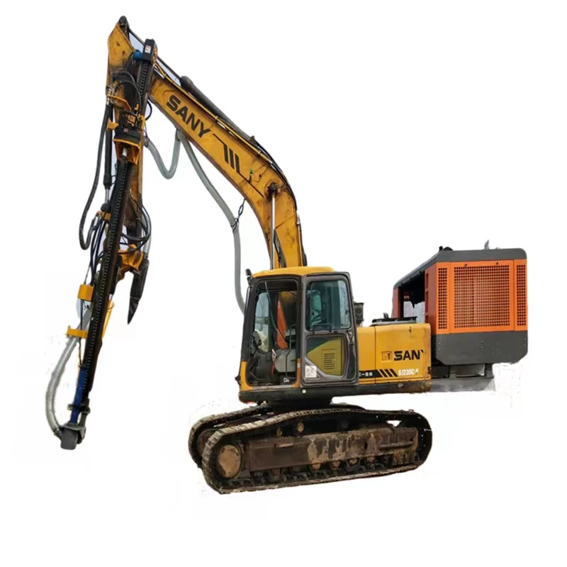 High efficient accessory of excavator----drilling rig,down-the -hole drilling rig