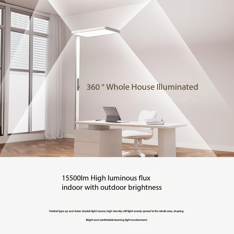 Factory Direct Customized Large Size LED Floor Lamps 10%-100% Stepless Dimming No Flicker Contemporary & Modern Standalone Lamps