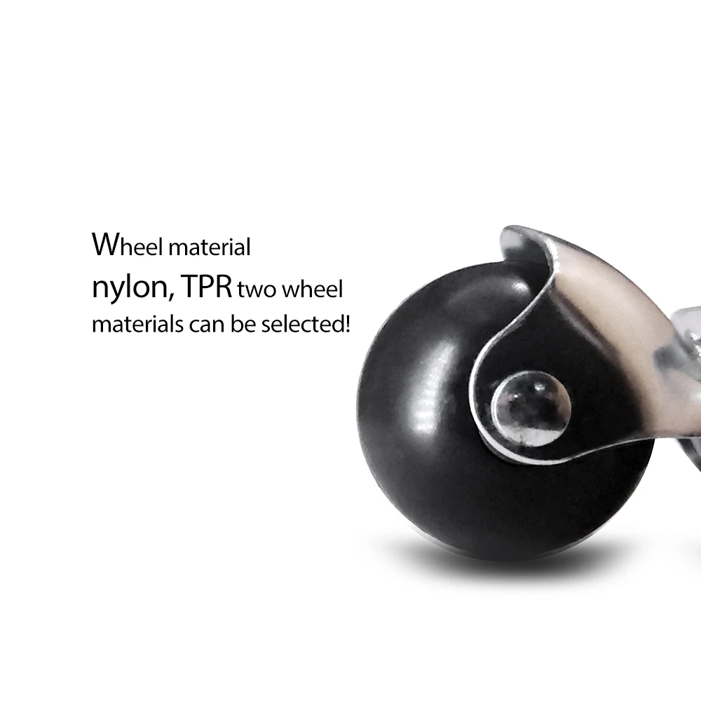 DLPO 1,5 Дюймовый шариковый ролик, пластиковый шариковый ролик