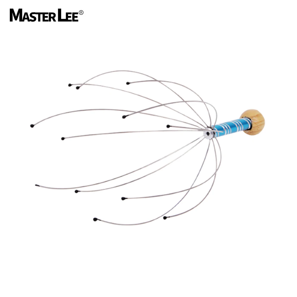 Hot selling hair scalp Soul extractor Stainless Steel octopus head scalp massager for hair growth