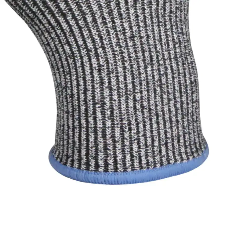 MaxiPact Palm Coated PU Cut Resistant Flexible Safety Work Gloves PU Coated Grey Liner Gloves For Work Anti Cut Gloves