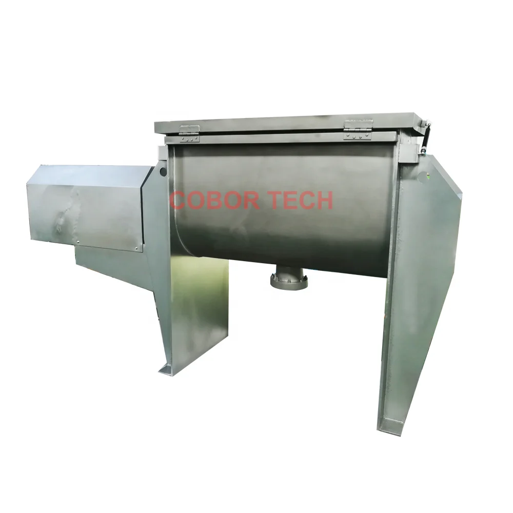 WLDH Horizontal Powder Spiral Screw Blade Ribbon Mixer Mixing Machine