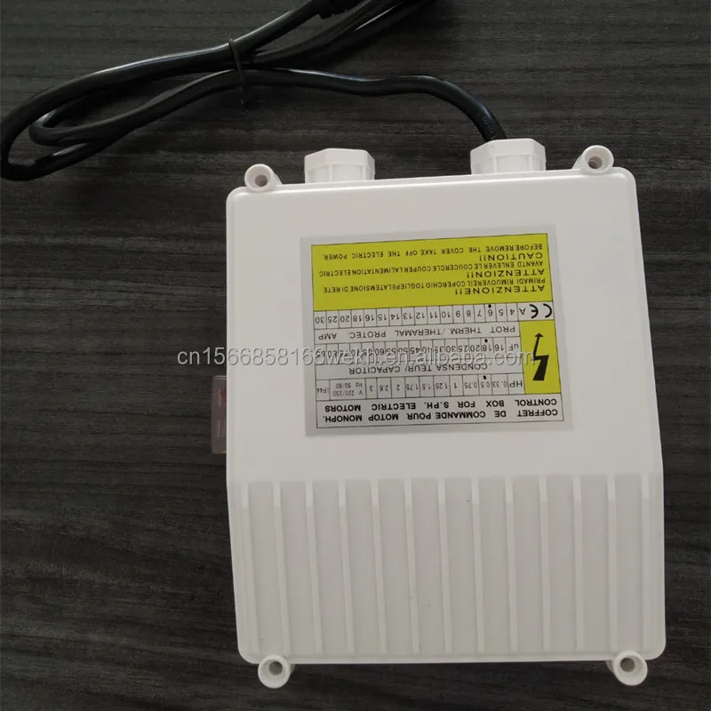 Jiadi Pump Control Box Deepwell Pump Single Phase Electric Control Panel  Current overload ProtectionMiddle East Iraq