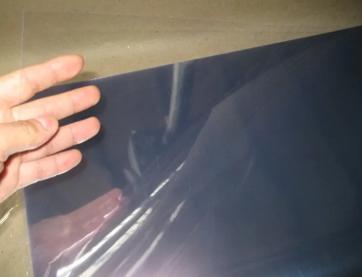 PVC/PE suppository foil for packaging materials