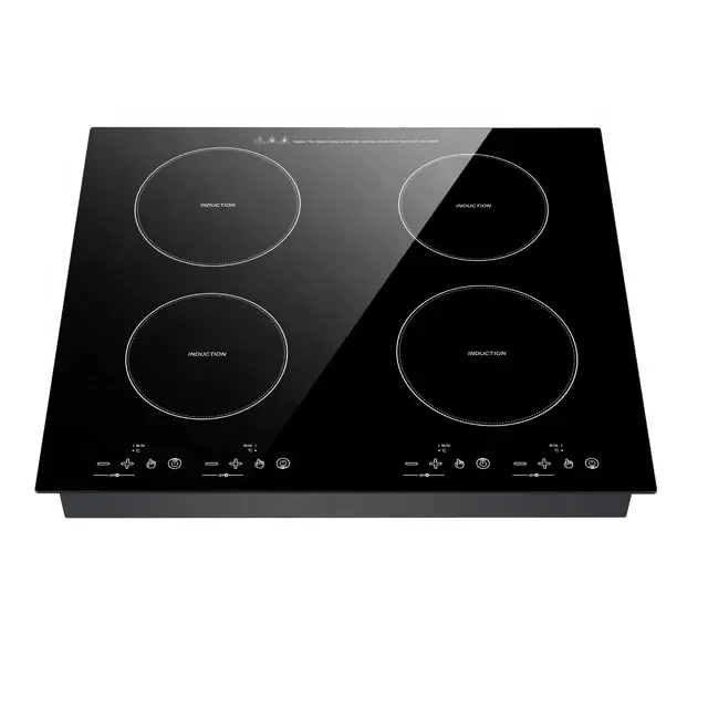 OPUR 220V multi-function 4 burner induction cooker cooktop built in touch control induction stove