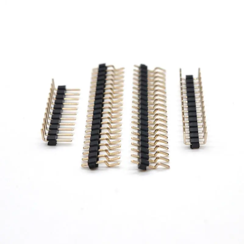 Ph 2.0mm Pin Header Single Row Single Body Right Angle Board-to-board Wire Connectors