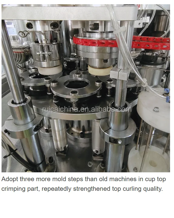 OC-60AF RUICAI Latest Mini Automatic Cartoon Coffee Paper Cup Making Machines Low Price Production Have Good Service