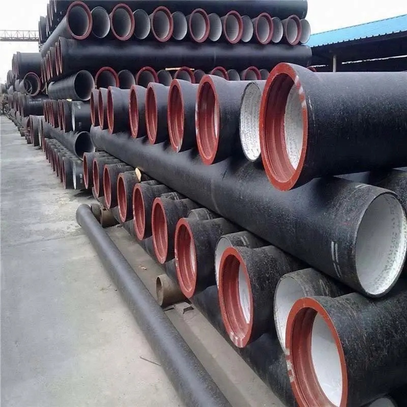 China Factory High Quality Ductile Cast Iron Pipe ductile iron socket spigot pipe k9 1200mm ductile iron pipe