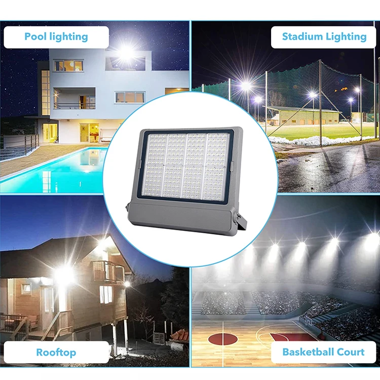 Wholesale SMD IP66 Waterproof 50 100 150 200 300 400 Watt Stadium Garden Outdoor LED Flood Light