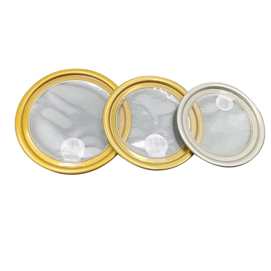 307 D 83 mm plastic clear transparent peel off lid for steam cooking