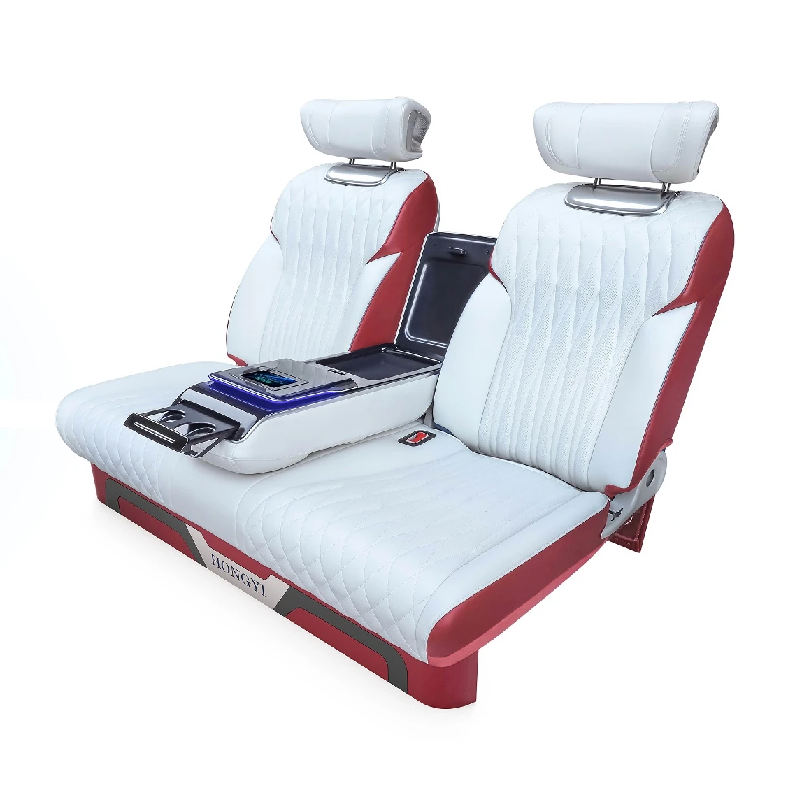 Luxury Design Factory Price Hot Sale Customized Optional Car Rear Seat Sofa Bed Three Seats For Trumpchi GM8 Buick GL8