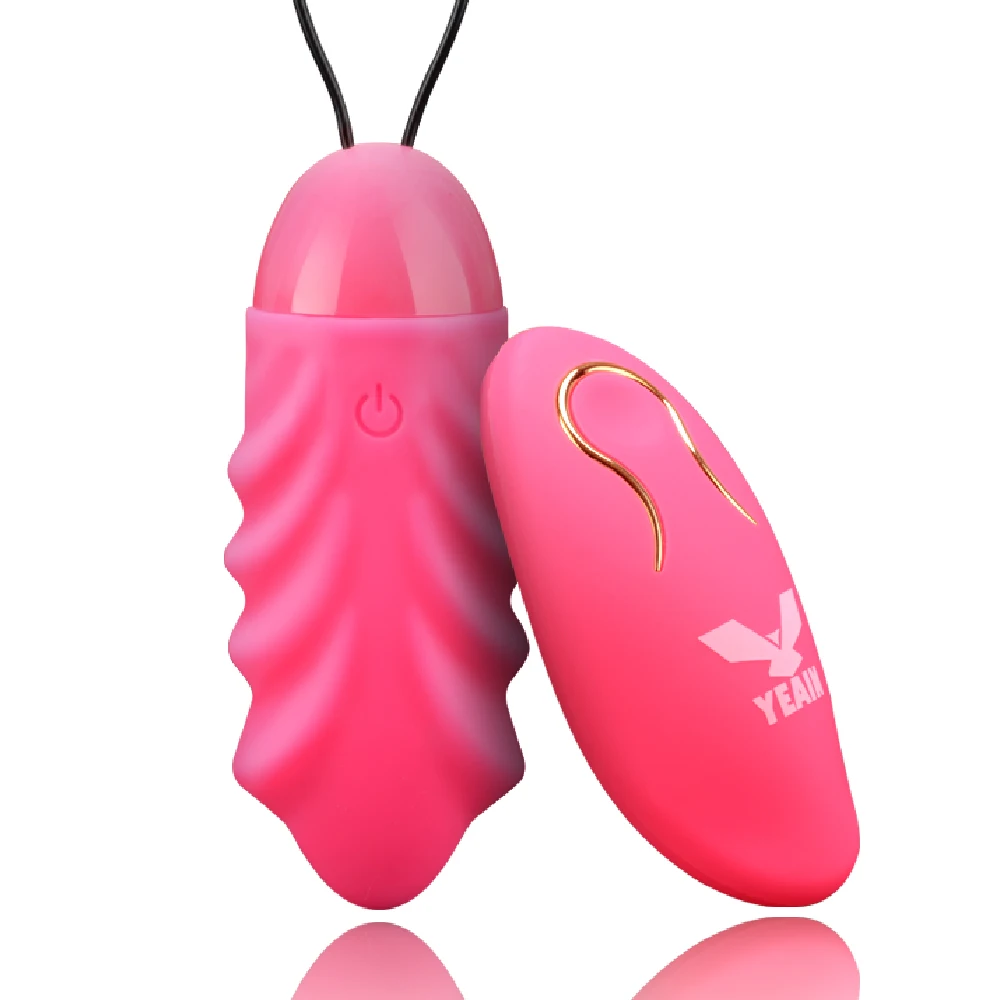
Wireless remote control women silicone sex toys Spiral Pattern Strong vibrator shock Pleasure stimulation 10-frequency pulse 