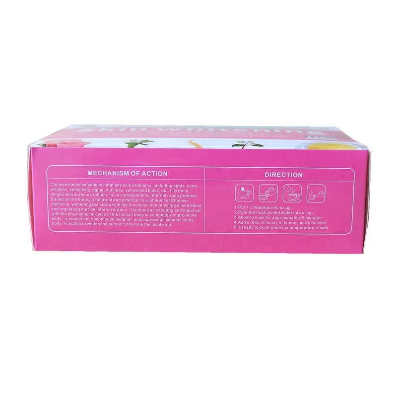 Natural herb tea beauty Skin Whitening Spots Fading Herbal Chamomile Tea Teabags