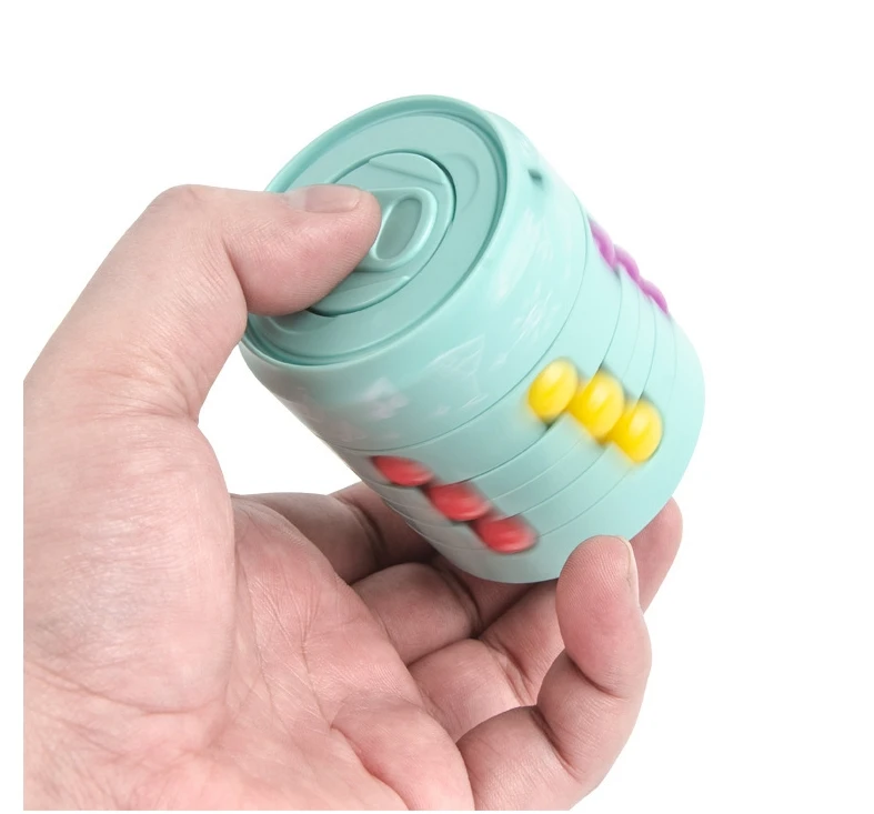 new product ideas 2022 Decompression Rotating Magic Bean Cube, Fidget Toys Spinning Magic Bean Game other novelty & gag toys