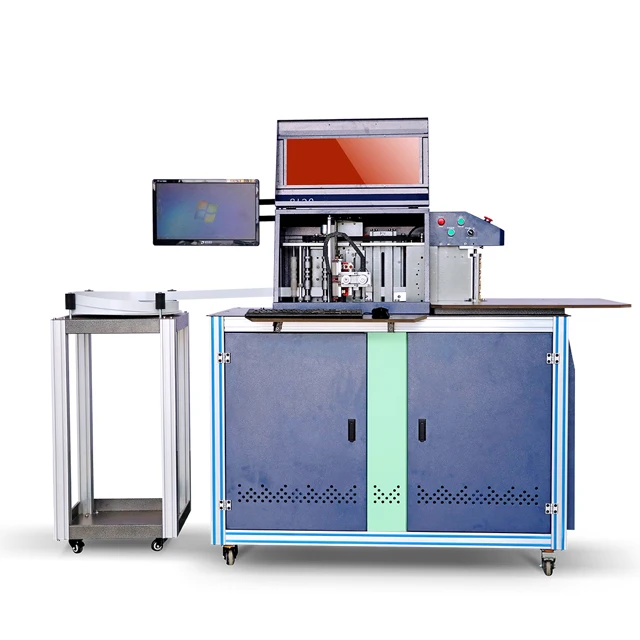 DH-8150 Новый ss канал письмо Бендер производитель и 3d логотип cnc для нержавеющей стали Сделано в