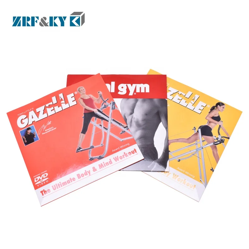 Custom Printing Cardboard Paper Sleeve CD/DVD-R Case