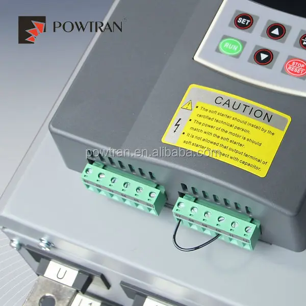 Powtran protect motor ac drive 380V PR5300 protect motor Remote control RS 485  online inteligency soft starter