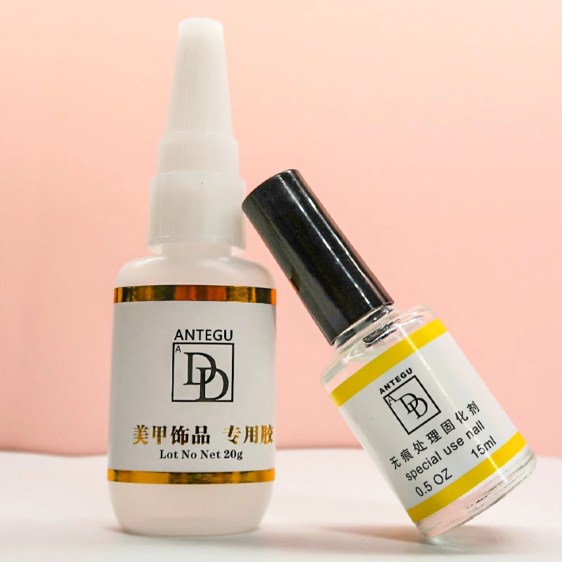 Nail DD Glue Nail Jewelry Glue 20g Metal Alloy Diamond Nail Art Glue ADD Crystal Adhesive