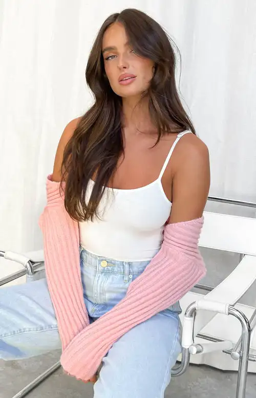 New Winter Arrival Long Sleeve Classic Solid Spice Girls Wool Woven Rib Knit Top