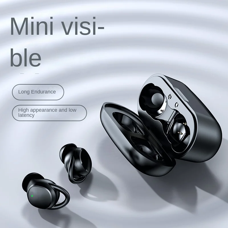 Y50 Noise cancelling HIFI BT TWS Headphones Invisible Portable True wireless Earbuds Mini Sleep Wireless Earphones for Sleeping