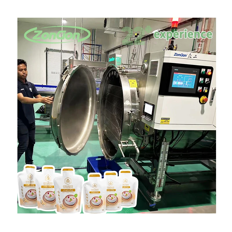 Autoclave Retort Machine Steam Sterilizer for Milk Processing Yak Milk Sheep Milk