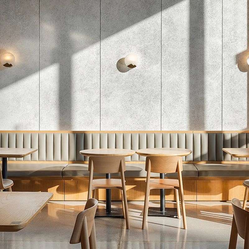 Новое поступление, коммерческий диван для ресторана, тканевый деревянный стенд для кофейни