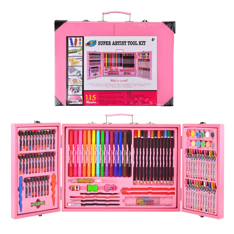 Art Kit 115 Pack Drawing Kits Art Supplies for Kids Girls Boys Teens Artist 5 6 7 8 9 11 12 Beginners Art Set Case