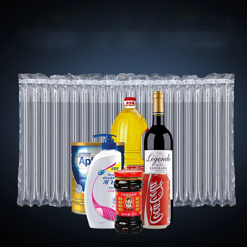 Factory Shockproof Protective Film Bubble Cushioning Shipping Inflatable Air Column Bag