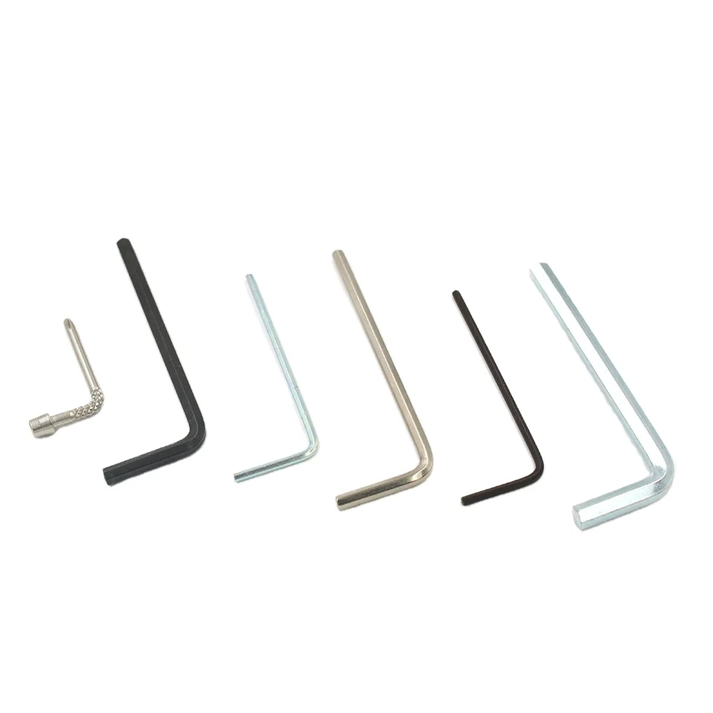 Заводская поставка, высокопрочные Длинные Короткие руки, Оцинкованная железная легированная сталь, 3 мм, шестигранная лента, шестигранные ключи с шестигранной лентой