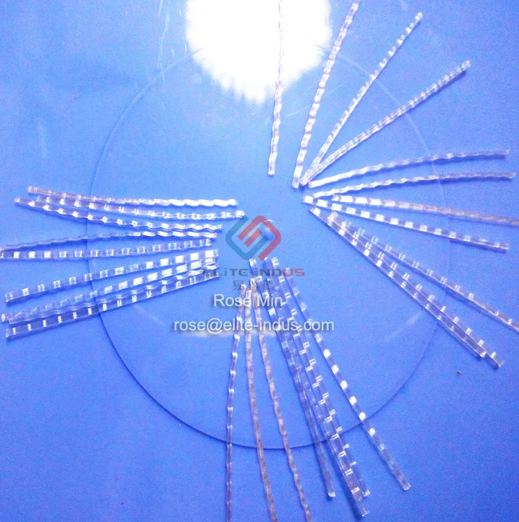 
 Пластиковые кухонное завитое PP Macro Engineering волокна  