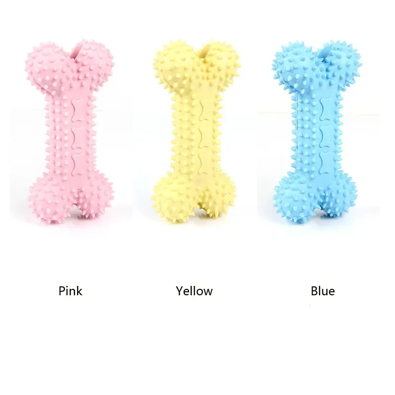 Cheap TPR Interactive Pet Bone Chew Dog Toy Molars Rubber Pet Bite Interactive Toys for Dogs